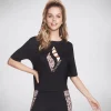 Cheetah Diamond Crop Tee Shirt