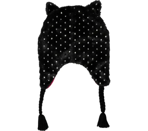 Cold Weather Star Foil Cat Hat Set