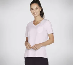 Diamond Wash Hatha V-Neck Pocket Tee