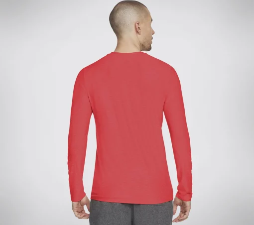 GO DRI All Day L/S Diamond Tee Solid
