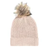 Marled Purl Beanie