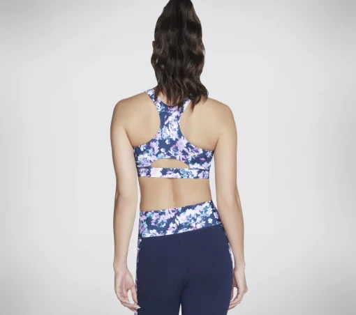 Misty Floral Zip-Front Bra