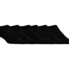 6 Pack Half Terry Invisible Socks