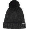 Reverse Stitch Pom-Pom Beanie