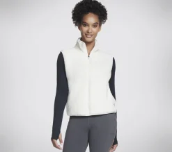 Skech Sherpa Cropped Vest