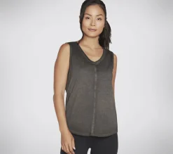 Skechers Diamond Wash Hatha V-neck Tank