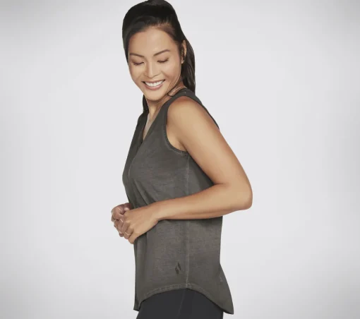 Skechers Diamond Wash Hatha V-neck Tank