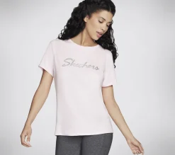 Skechers Metallic Logo Tee