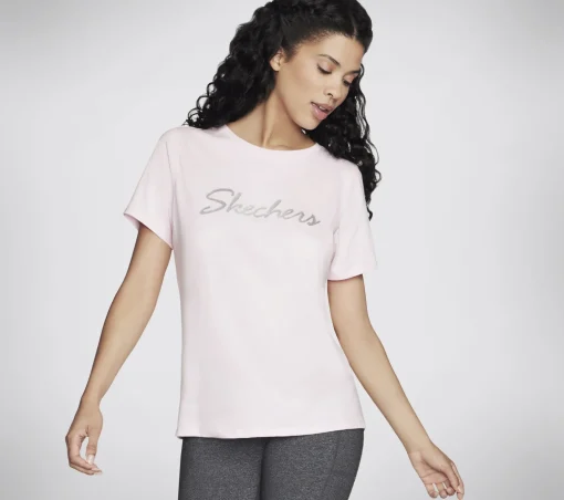 Skechers Metallic Logo Tee