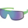 Matte Wrap Sunglasses