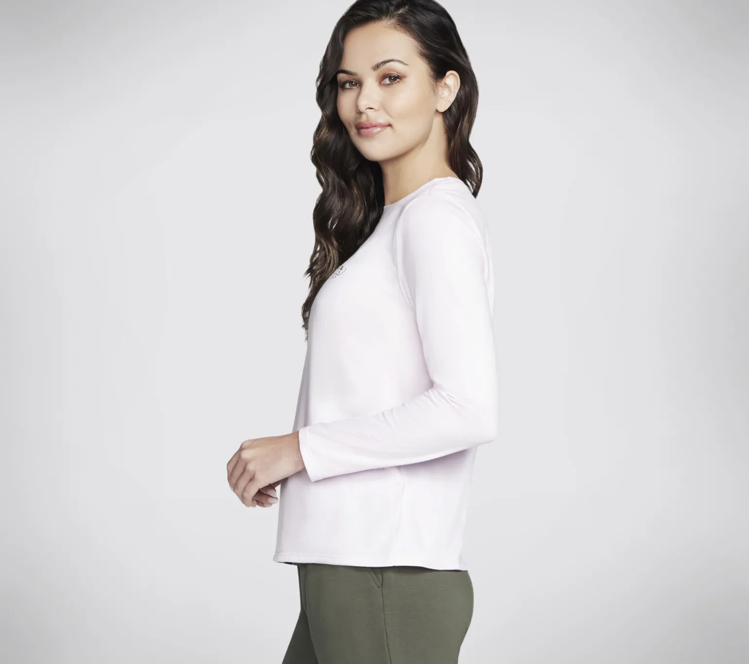 Rhinestone Queen Long Sleeve Tee