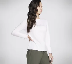 Rhinestone Queen Long Sleeve Tee