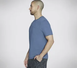 SKECH-BREEZE Slub Pocket Tee