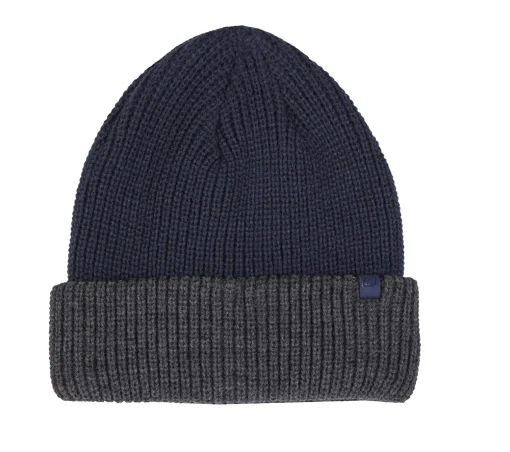 Two-toned Rib Beanie